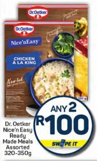 Pick n Pay Hypermarket Dr. Oetker Nice'n Easy Ready Made Meals Assorted offer