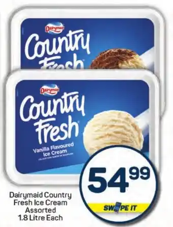 Pick n Pay Hypermarket Dairymaid Country Fresh Ice Cream Assorted offer