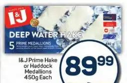 Pick n Pay Hypermarket I&J Prime Hake or Haddock Medallions offer