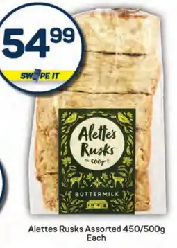 Pick n Pay Hypermarket Alettes Rusks Assorted offer