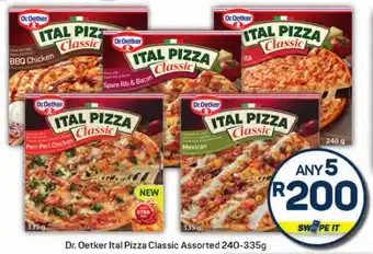 Pick n Pay Hypermarket Dr. Oetker Ital Pizza Classic Assorted offer
