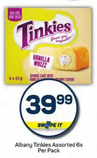 Pick n Pay Hypermarket Albany Tinkies Assorted offer