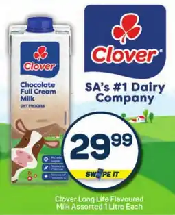 Pick n Pay Hypermarket Clover Long Life Flavoured Milk Assorted offer