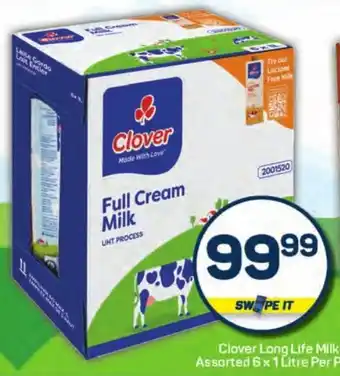 Pick n Pay Hypermarket Clover Long Life Milk Assorted offer