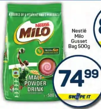 Pick n Pay Hypermarket Nestlé Milo Gusset Bag offer