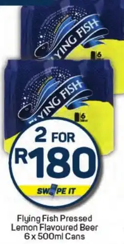 Pick n Pay Hypermarket Flying Fish Pressed Lemon Flavoured Beer Cans offer