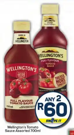 Pick n Pay Hypermarket Wellington's Tomato Sauce Assorted offer