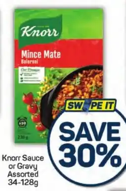 Pick n Pay Hypermarket Knorr Sauce or Gravy Assorted offer