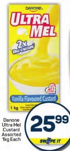 Pick n Pay Hypermarket Danone Ultra Mel Custard Assorted offer