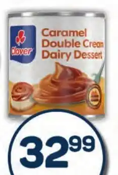 Pick n Pay Hypermarket Clover Caramel Double Cream Dairy Dessert offer