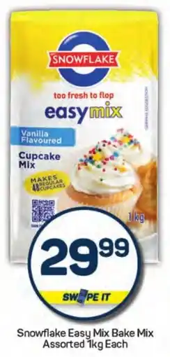 Pick n Pay Hypermarket Snowflake Easy Mix Bake Mix Assorted offer