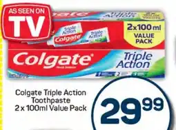 Pick n Pay Hypermarket Colgate Triple Action Toothpaste offer