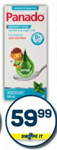 Pick n Pay Hypermarket Panado Paediatric Syrup Assorted offer