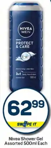 Pick n Pay Hypermarket Nivea Shower Gel Assorted offer