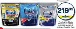 Pick n Pay Hypermarket Finish All-in-1 Auto Dishwasher Tablets Assorted or Ultimate Plus offer