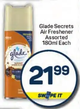Pick n Pay Hypermarket Glade Secrets Air Freshener Assorted offer