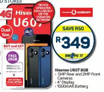 Pick n Pay Hypermarket Hisense U607 8GB offer