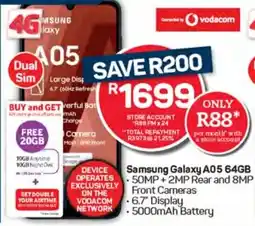 Pick n Pay Hypermarket Samsung Galaxy A05 64GB offer