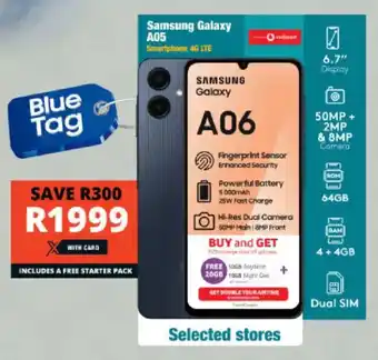 Checkers Samsung Galaxy A06 offer