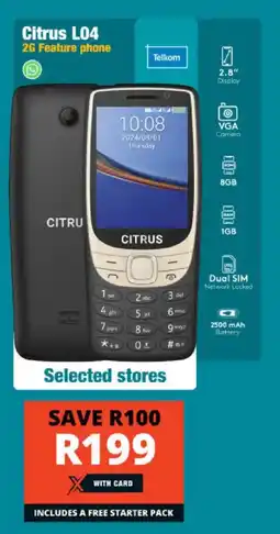 Checkers Citrus L04 offer