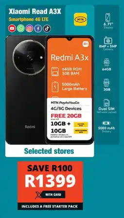 Checkers Xiaomi Read A3X offer