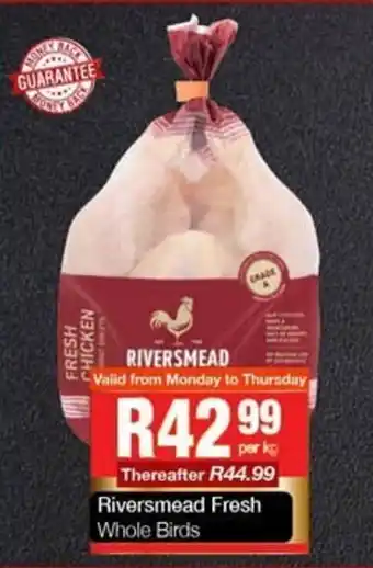 Take 'n Pay Riversmead Fresh Whole Birds offer