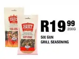 Take 'n Pay Six gun grill seasoning offer