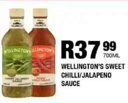 Take 'n Pay Wellington's sweet chilli/ jalapeno sauce offer