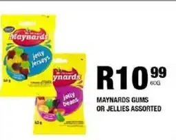Take 'n Pay Maynards gums or jellies assorted offer