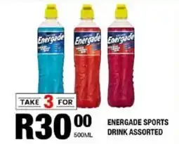 Take 'n Pay Energade sports drink assorted offer