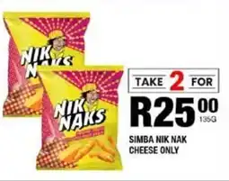 Take 'n Pay Simba nik nak cheese only offer