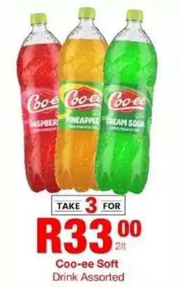 Take 'n Pay Coo-ee Soft Drink Assorted offer