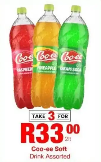 Take 'n Pay Coo-ee Soft Drink Assorted offer