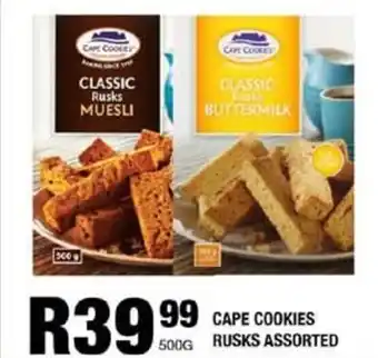Take 'n Pay Cape cookies rusks assorted offer