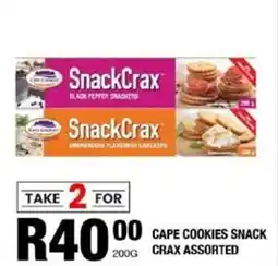 Take 'n Pay Cape cookies snack crax assorted offer