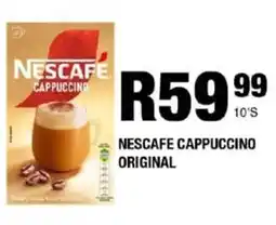 Take 'n Pay Nescafe cappuccino original offer