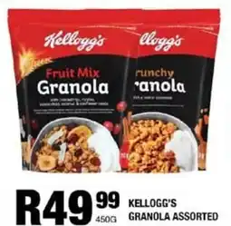 Take 'n Pay Kellogg's granola assorted offer