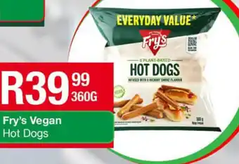 Take 'n Pay Fry's Vegan Hot Dogs offer