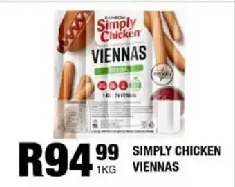 Take 'n Pay Rainbow simply chicken viennas offer