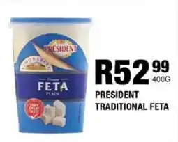 Take 'n Pay President traditional feta offer