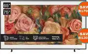 Expert Samsung 75 The Frame LS03D QLED 4K HDR Smart TV QA75LS03DAKXXA offer
