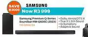 Expert Samsung Premium Q-Series soundbar HW-Q600C 2023 HW-Q600C/XA offer