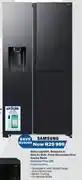 Expert Samsung 609L Bespoke Al Side By Side Food Showcase Door Gentle Black RS80F64G2FFA offer