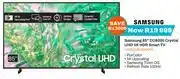 Expert Samsung 85 DU8000 Crystal UHD 4K HDR Smart TV UA85DU8000KXXA offer