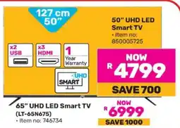 Game 50 UHD LED Smart TV offer