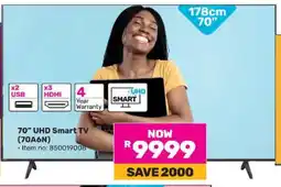 Game 70 UHD Smart TV (70A6N) offer