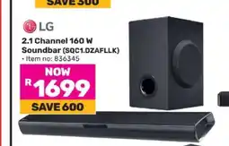 Game LG 2.1 Channel 160 W Soundbar offer