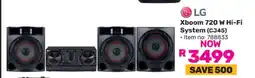 Game LG Xboom 720 W Hi-Fi System (CJ45) offer