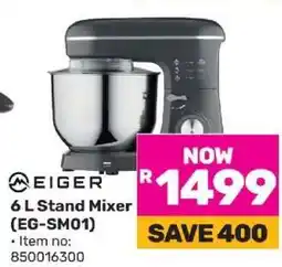 Game Eiger 6 L Stand Mixer (EG-SM01) offer