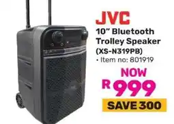 Game JVC 10 Bluetooth Trolley Speaker XS-N319PB offer